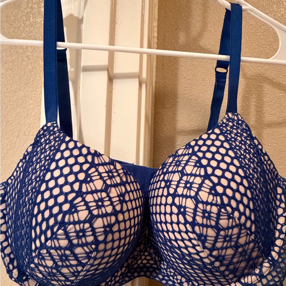 Victoria's Secret Navy Crochet Bra